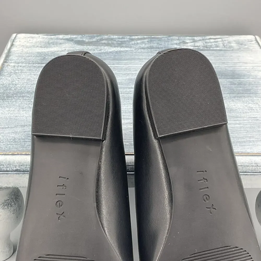 NEW Anne Klein Women’s Willow Ballet Flats Black Size 6M